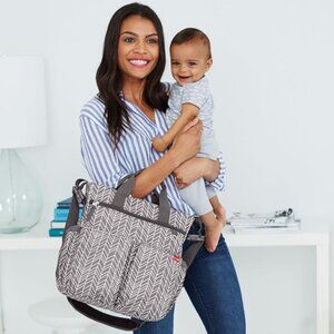 Skip Hop Diaper Bag Duo Signature Diaper Bag  with Accessories Maternity